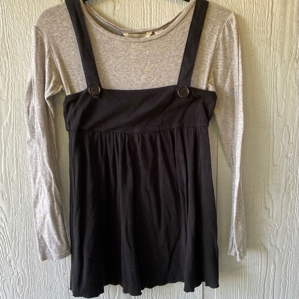 Layered Jumper Shirt